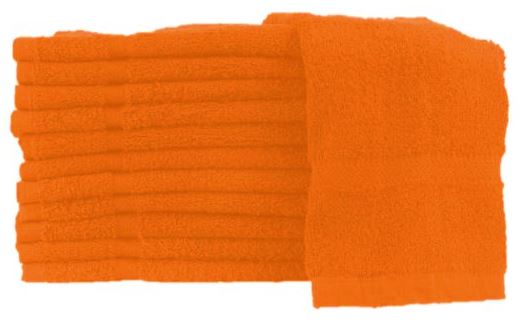10 Single Color Towels & Washcloths