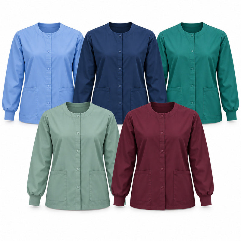 MayLin™ Unisex Warm-Up Scrub Jackets