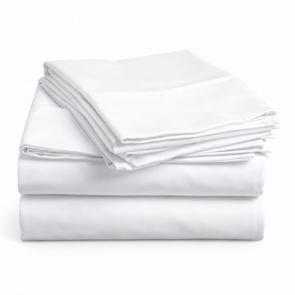 Royal MicroLux™ Sheets & Pillowcases – Solid White