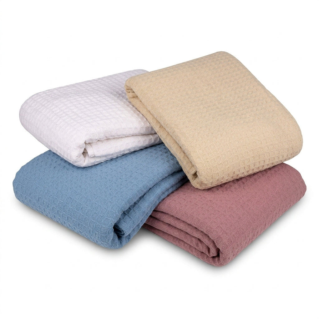 Waffle Weave Blankets
