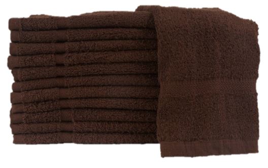 10 Single Color Towels & Washcloths