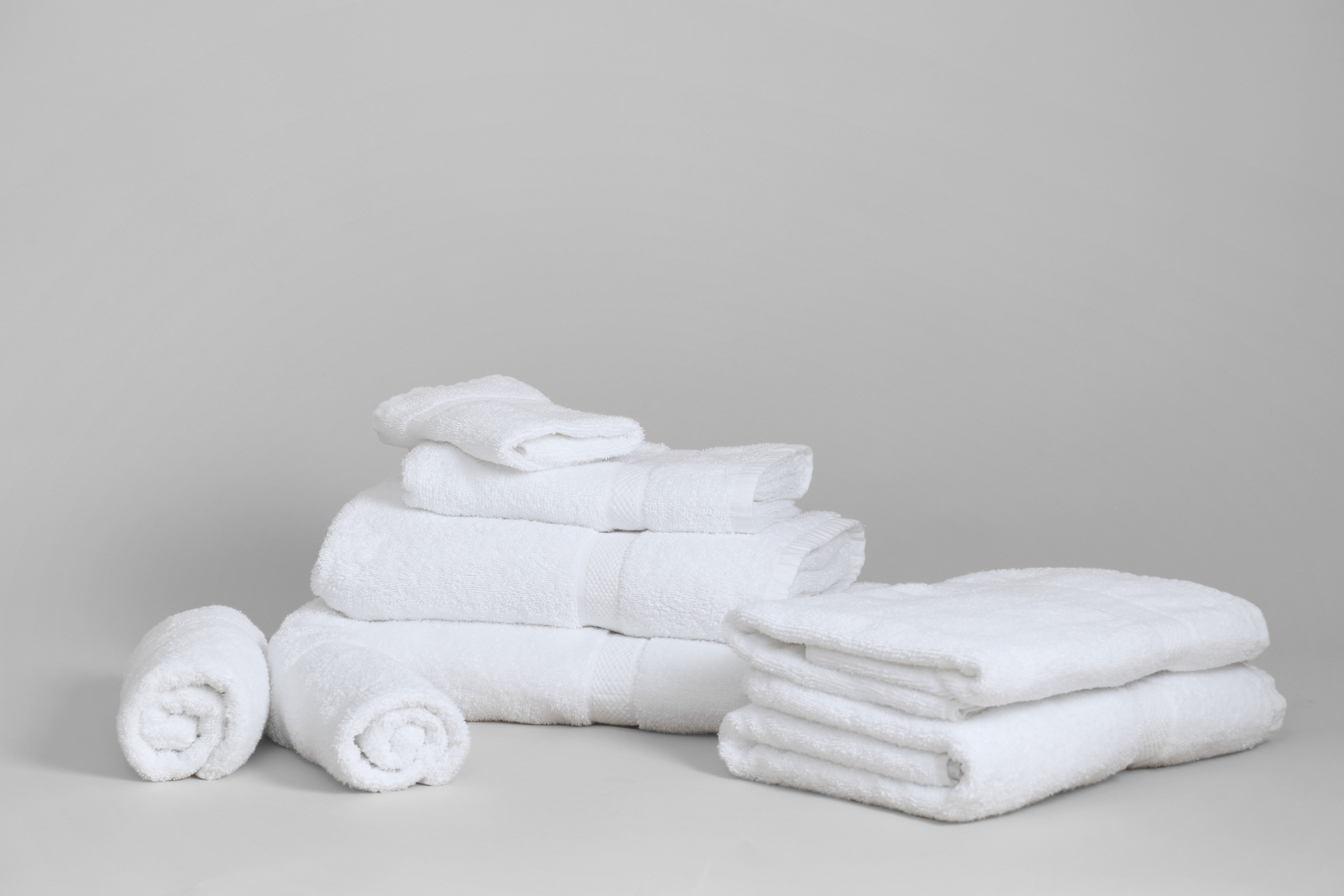 Luxurious Excellence Collection Hotel Towels – 100% Cotton – Dobby Border